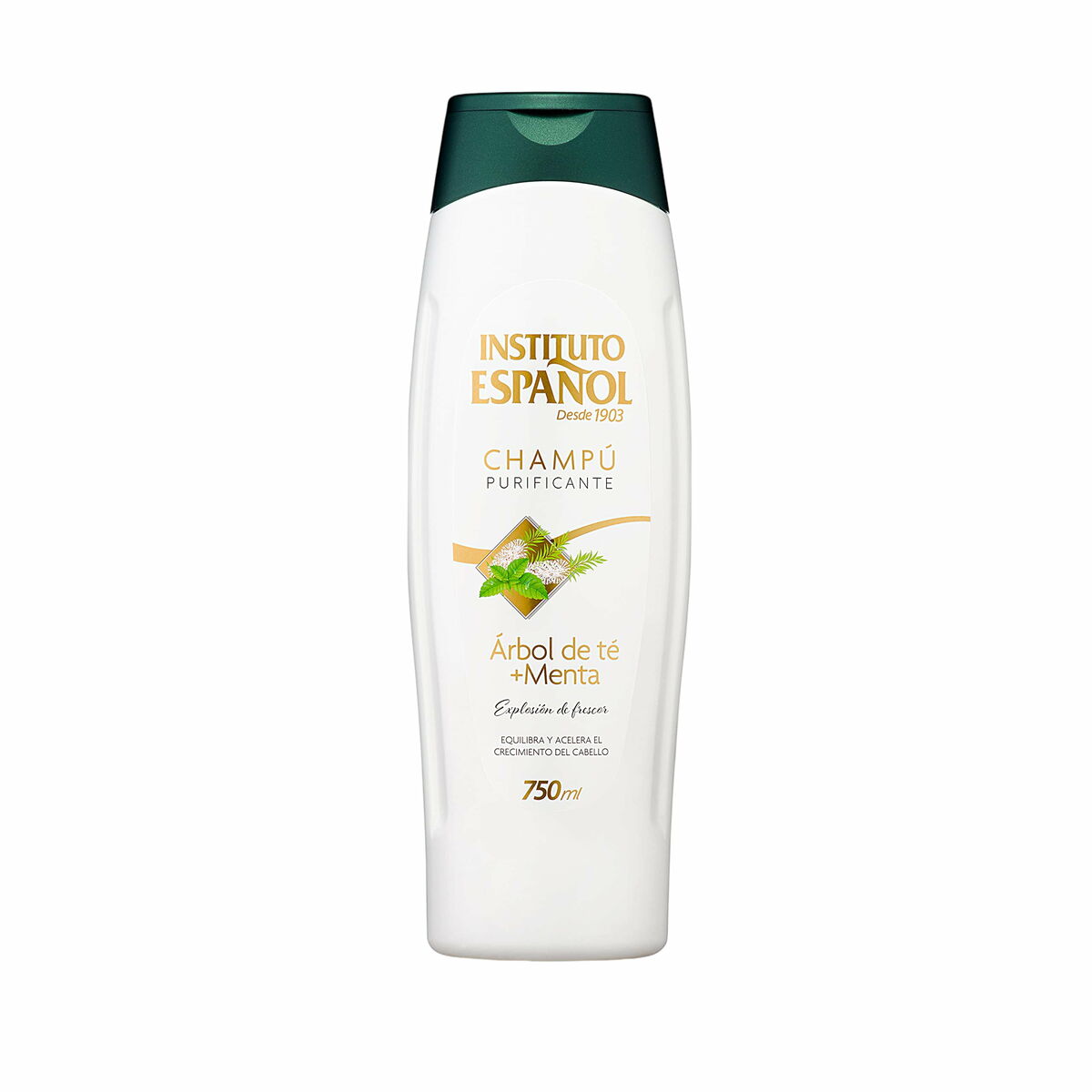 Reinigendes Shampoo Instituto Español Mint Tea Tree 750 ml-0
