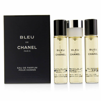 Herrenparfümset Chanel Bleu de Chanel Eau de Parfum EDP Bleu de Chanel 2 Stück