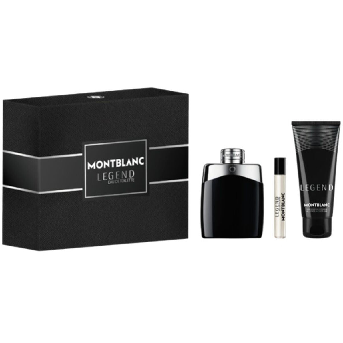 Set profumo da uomo Montblanc Legend 3 pezzi-1