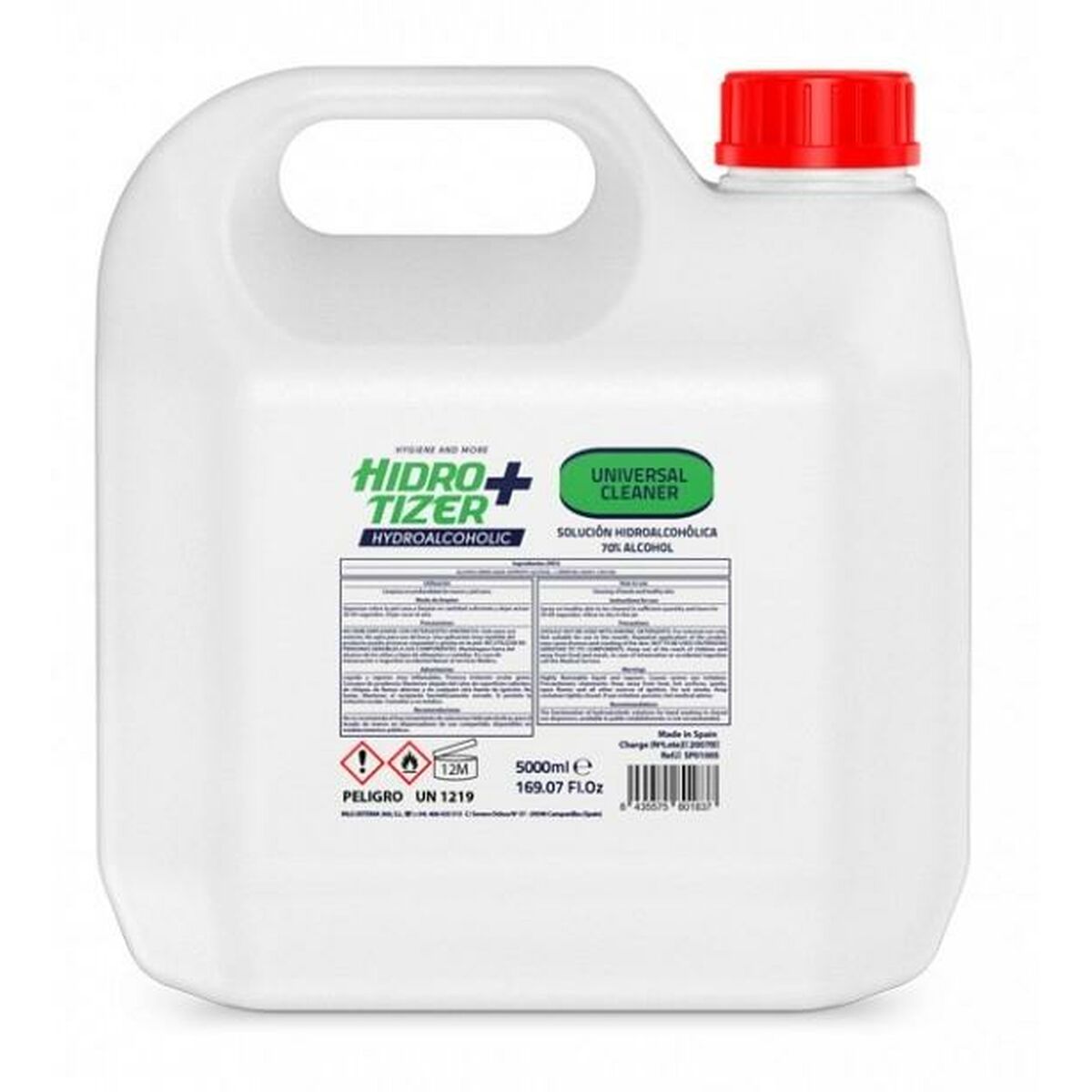 Hand Sanitiser Hidrotizer Plus 5 L-0
