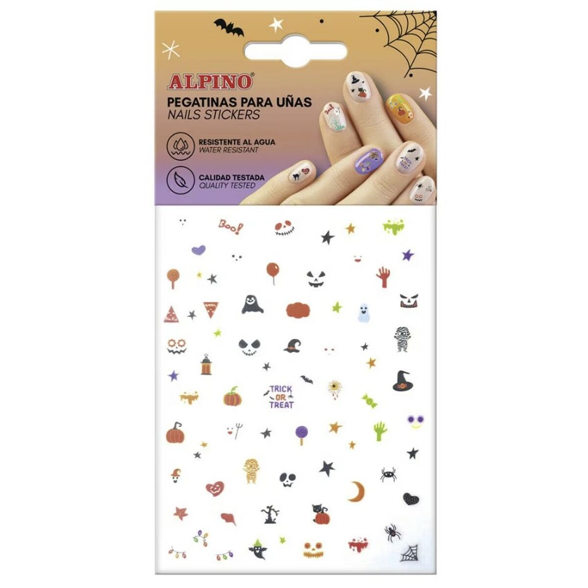 Nail art stickers Alpino Halloween (30 Units)-1