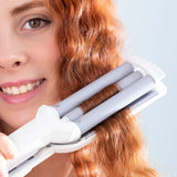 Ceramic Hair Iron for Creating Waves Wavio InnovaGoods 55 W-10