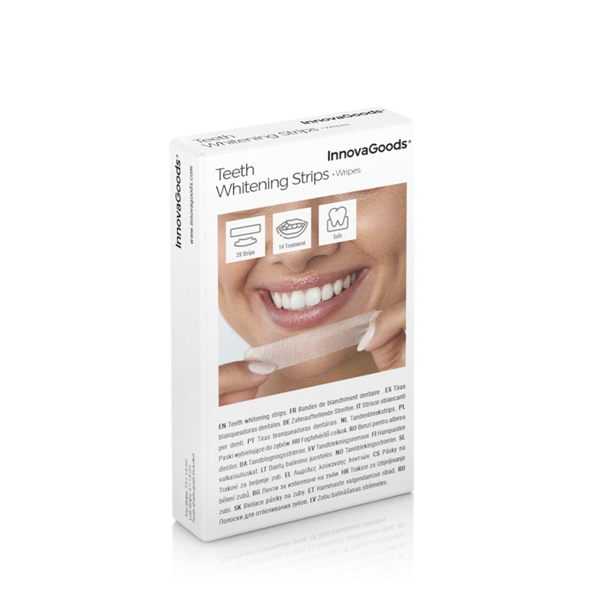 Teeth Whitening Strips Wripes InnovaGoods-2