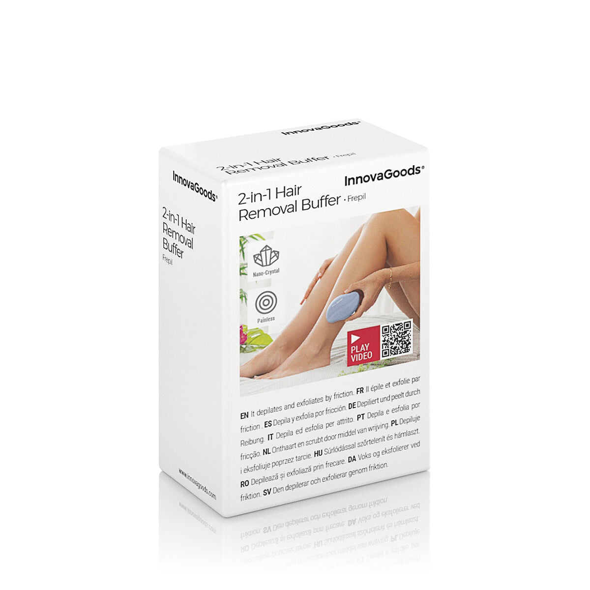 Epilatore Esfoliante a Frizione con Nanocristalli Frepil InnovaGoods-1
