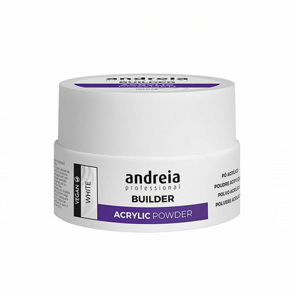 Esmalte acrílico Professional Builder Polvos Acrílicos Andreia Professional Builder Blanco (20 g)