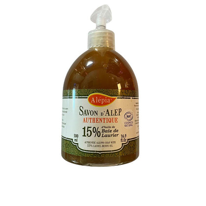 ALEPPO SOAP 15% bay berries 500 ml