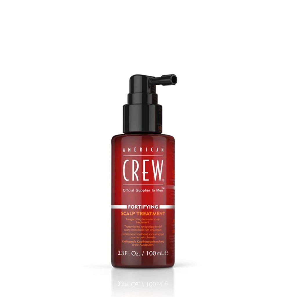 American Crew, Fortifying, Proteine vegetali, Siero per trattamento del cuoio capelluto senza risciacquo, Per il volume, 100 ml - Cosmova