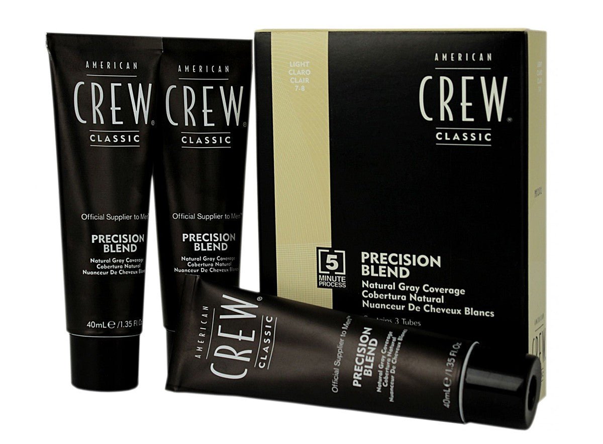 American Crew, Precision Blend, Tintura per capelli semi-permanente, 7-8 Light, 3x, 40 ml - Cosmova