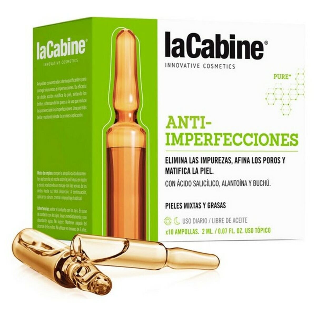 Ampoules laCabine Anti-imperfections (10 x 2 ml) - Cosmova