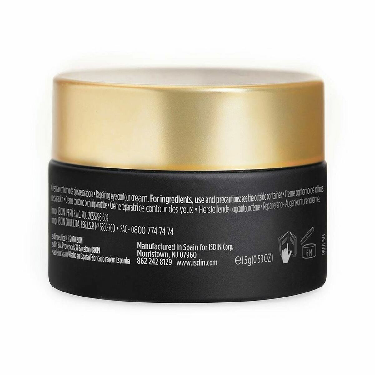 Anti-Ageing Cream for Eye Area Isdin Isdinceutics Vital Eyes (15 g) - Cosmova