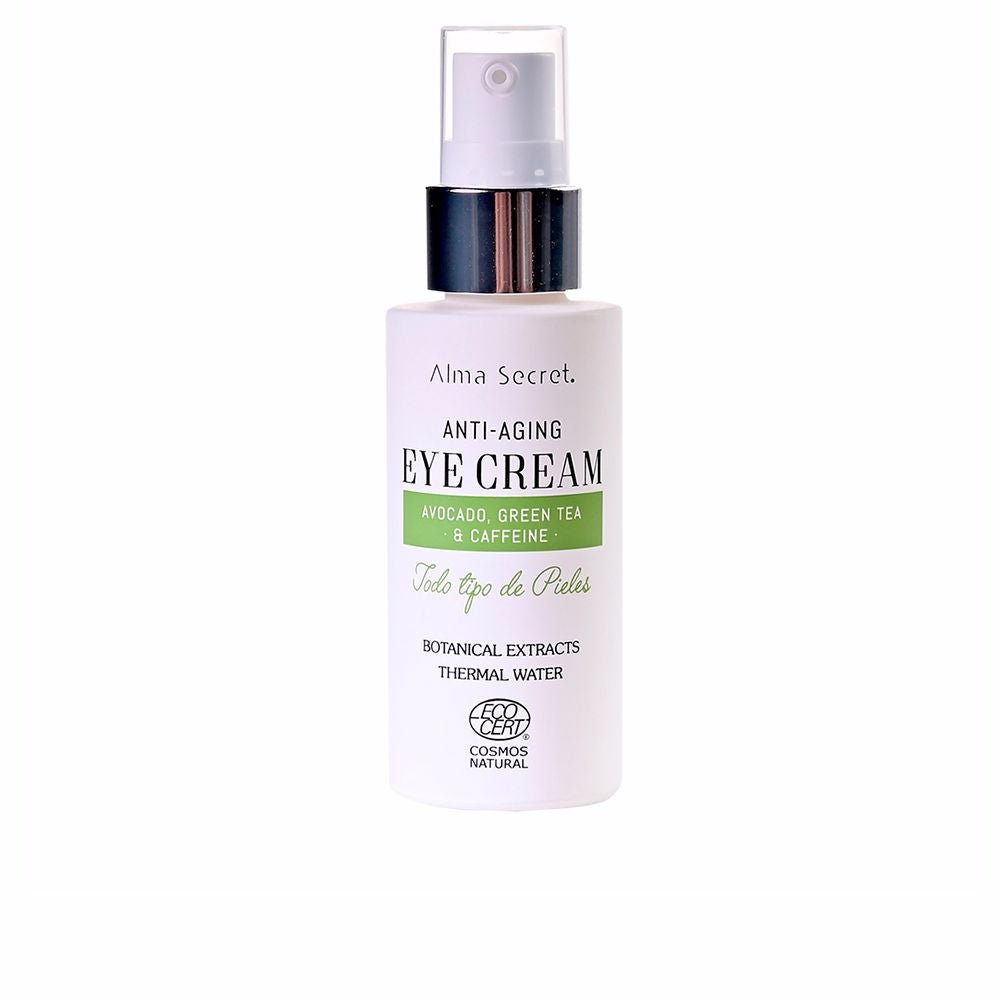 Anti-aging EYE CREAM with avocado, green tea &amp; caffeine botanical extracts 30 ml - Cosmova