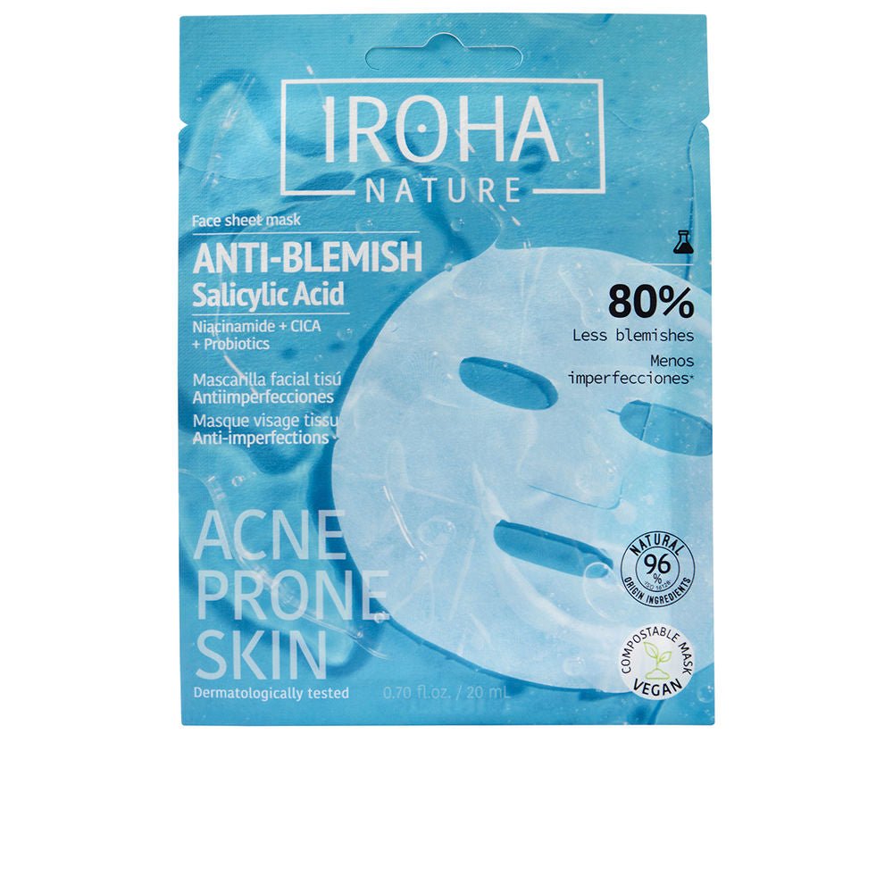 ANTI-BLEMISH anti-blemish tissue facial mask 1 u - Cosmova