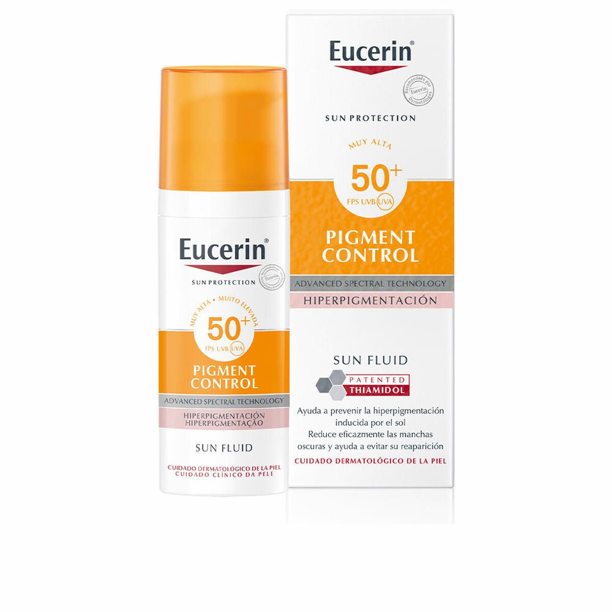Leche Solar Anti Manchas Eucerin Protección Solar SPF 50+ 50 ml-0