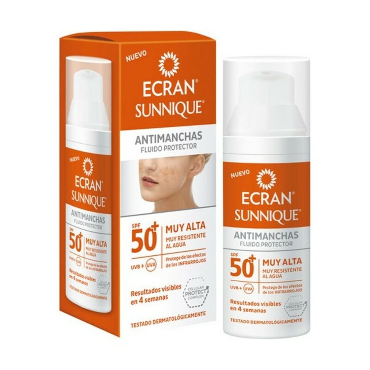 Anti Brown Spot Sun Lotion Sunnique Ecran Spf 50+ - Cosmova