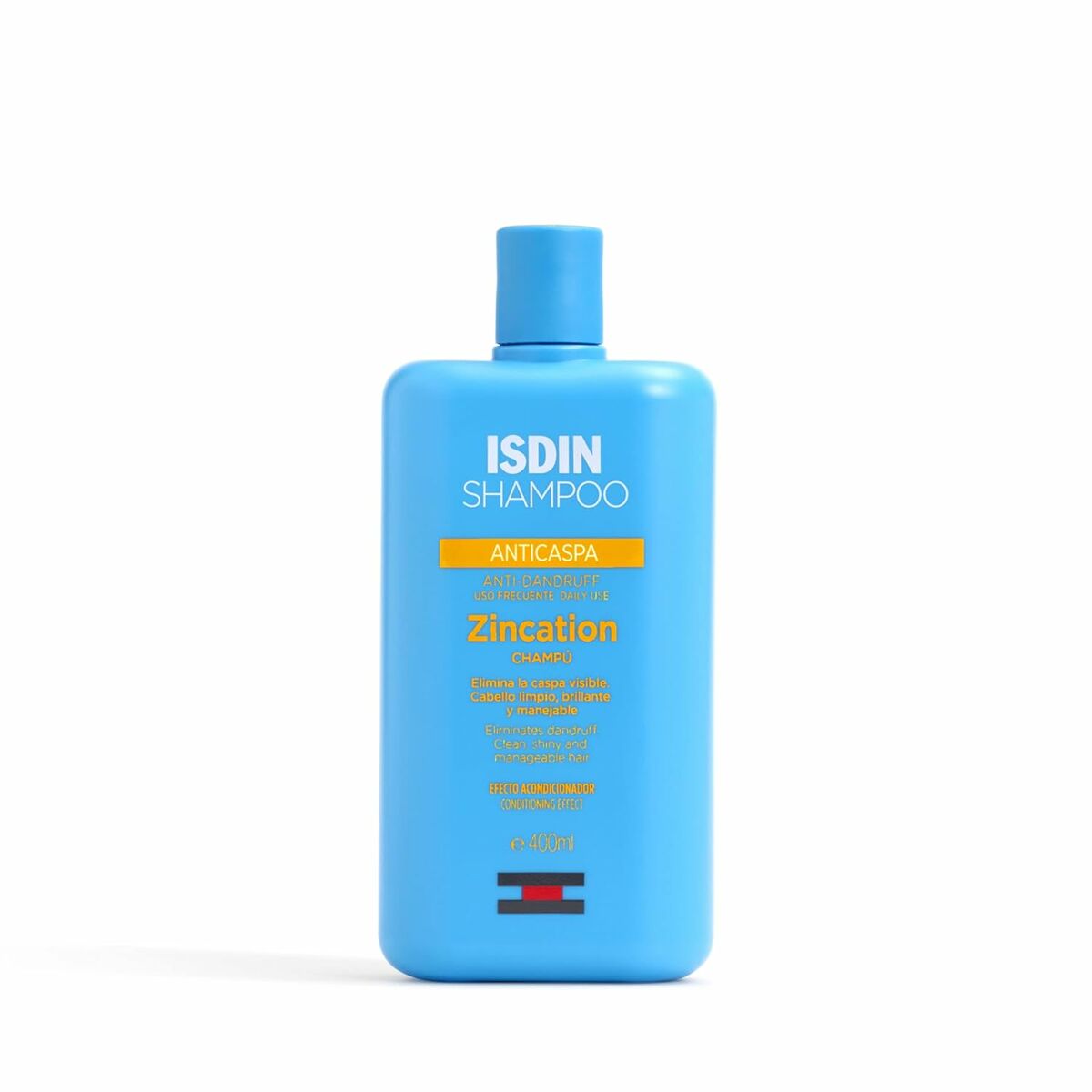 Anti-dandruff Shampoo Isdin Zincation Daily use 400 ml - Cosmova