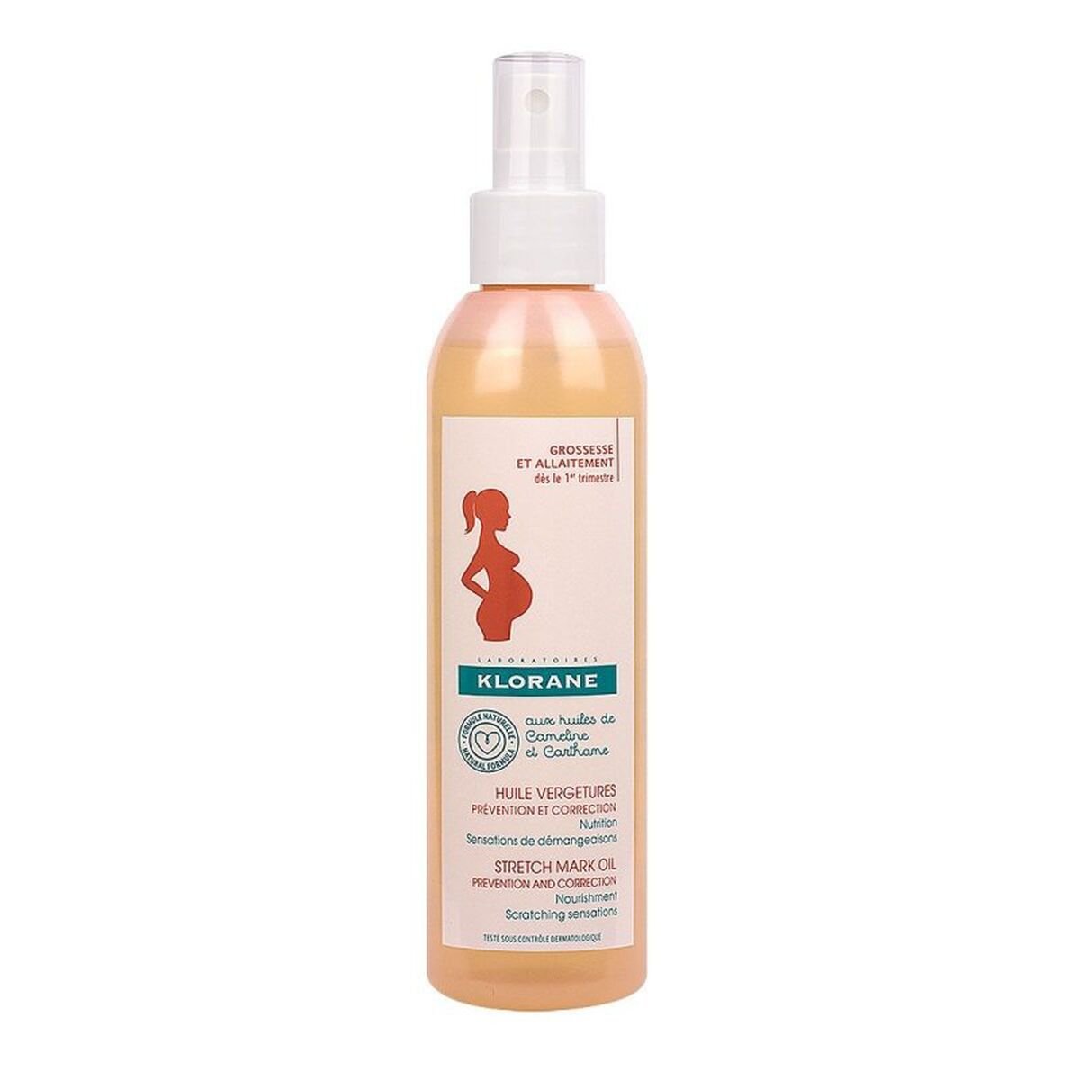 Olio Antismagliature Klorane 200 ml-0