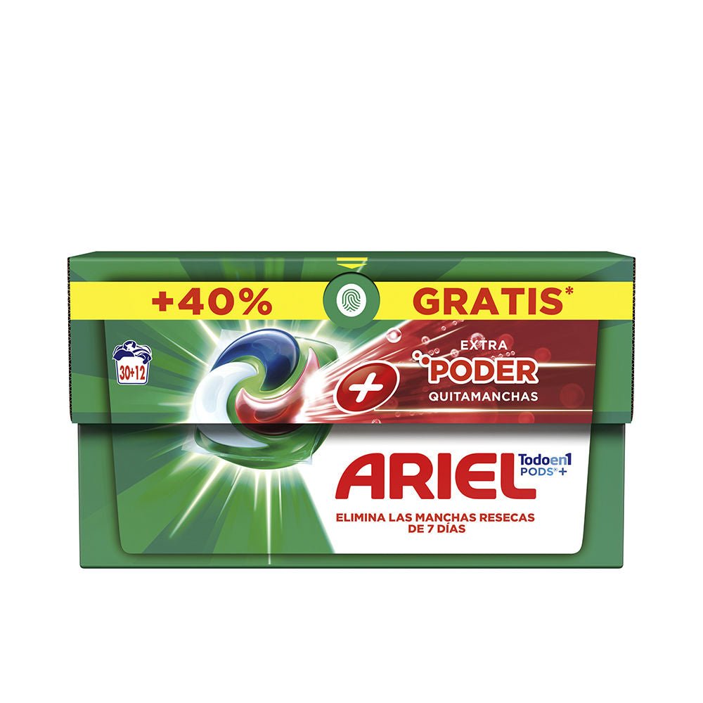 ARIEL PODS EXTRA POWER STAIN REMOVER 3in1 detergent 42 caps - Cosmova