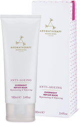 Aromatherapy Associates, Anti-Ageing, Semi di fragola, Riparazione, Notte, Maschera crema, Per il viso, 100 ml - Cosmova
