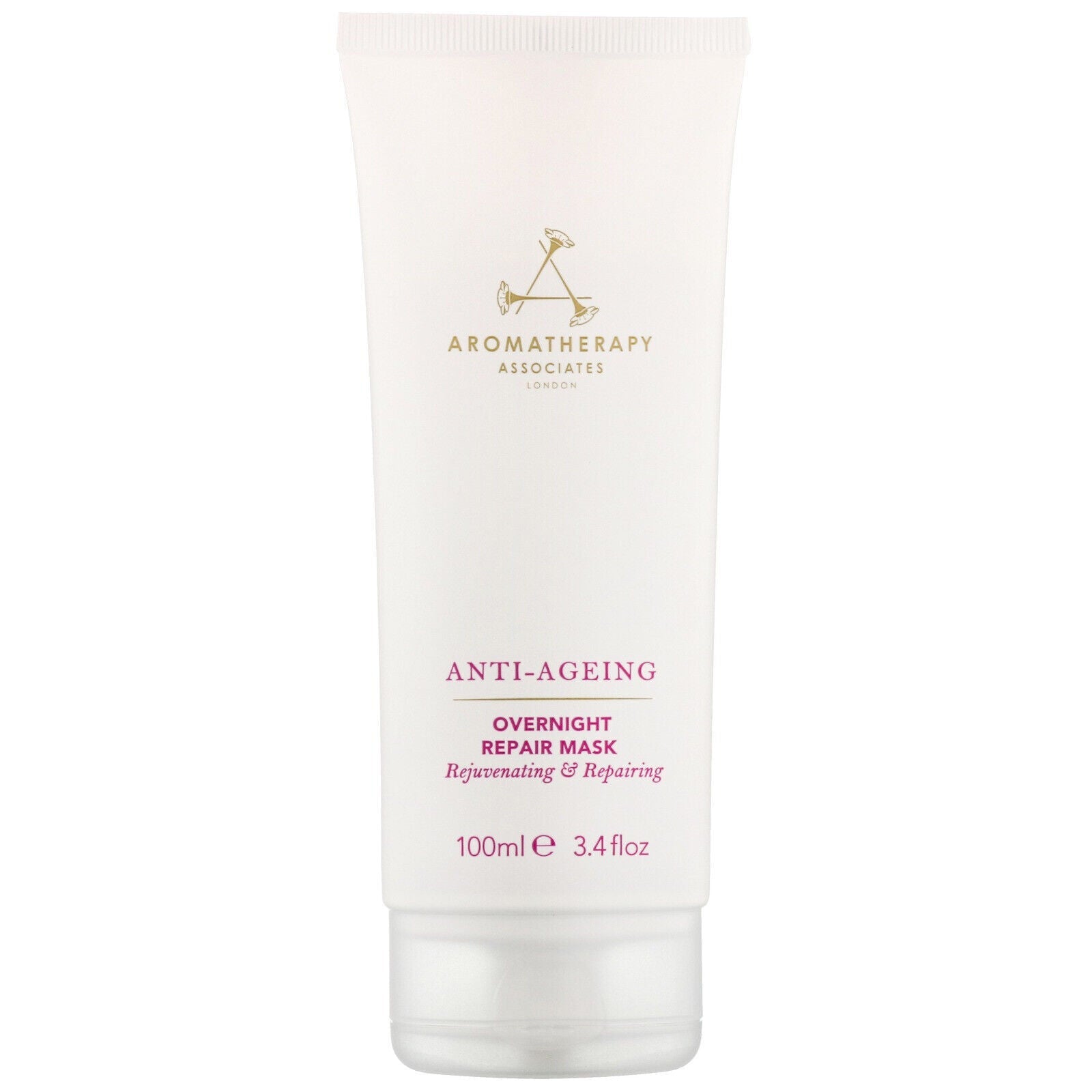 Aromatherapy Associates, Anti-Ageing, Semi di fragola, Riparazione, Notte, Maschera crema, Per il viso, 100 ml - Cosmova