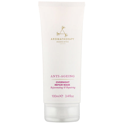 Aromatherapy Associates, Anti-Ageing, Semi di fragola, Riparazione, Notte, Maschera crema, Per il viso, 100 ml
