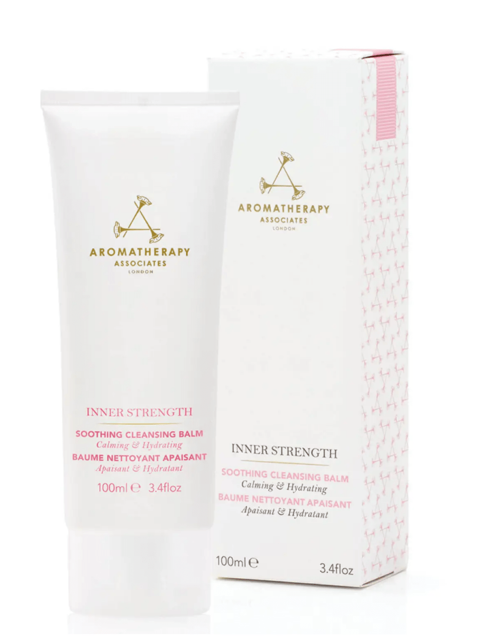 Aromatherapy Associates, Inner Strength, Ricco di Omega, Calmante, Balsamo detergente, Per il viso, 100 ml - Cosmova