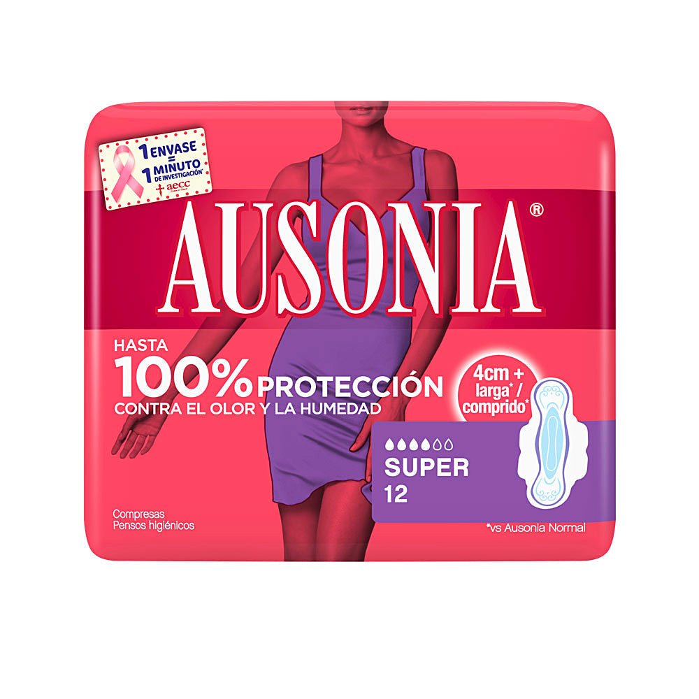 AUSONIA super winged pads 12 units - Cosmova