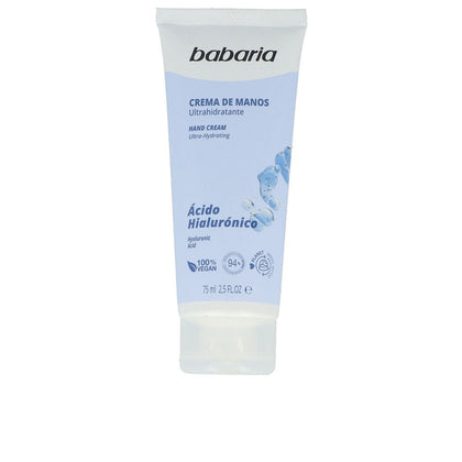 Babaria HYALURONIC ACID ultra-Idratante Handcreme 75 ml