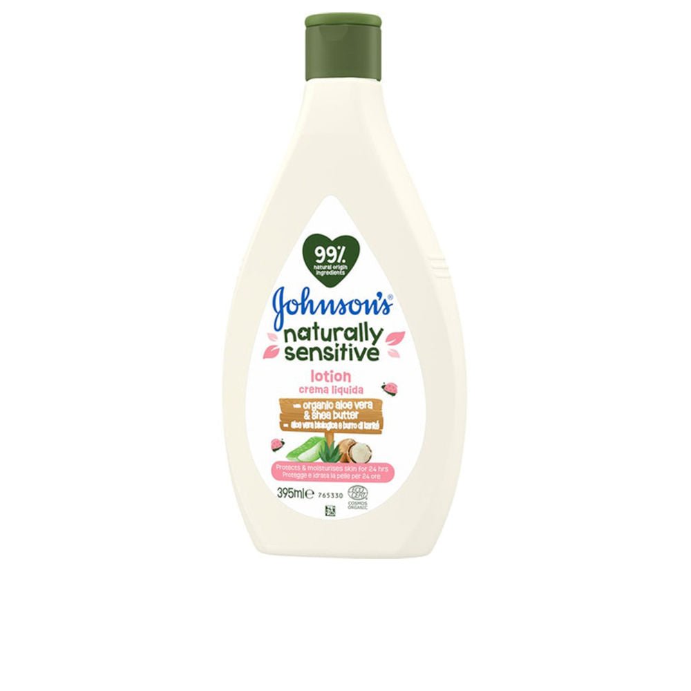 BABY BIO NATURALLY SENSITIVE loción corporal aloe vera 395 ml-0
