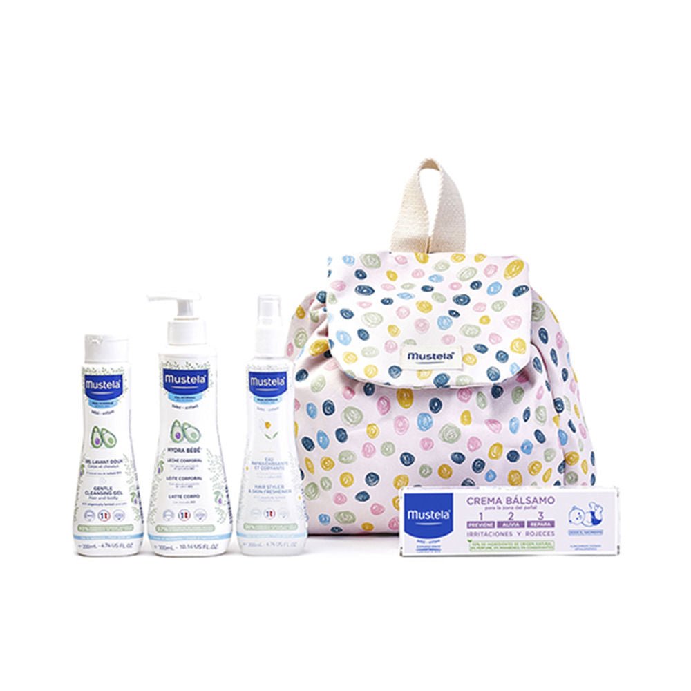 BABY-CHILD BACKPACK POLKA DOT CASE 5 pcs - Cosmova