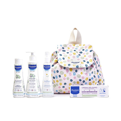 BABY-CHILD BACKPACK POLKA DOT CASE 5 pcs