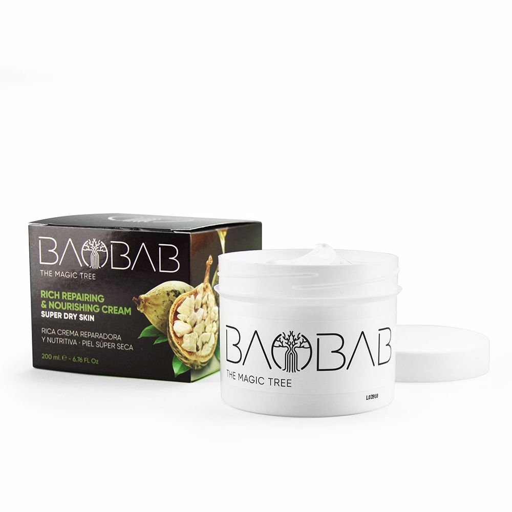BAOBAB Hidratante Reparadora Rica-Crema Piel Súper Seca 200 ml-0
