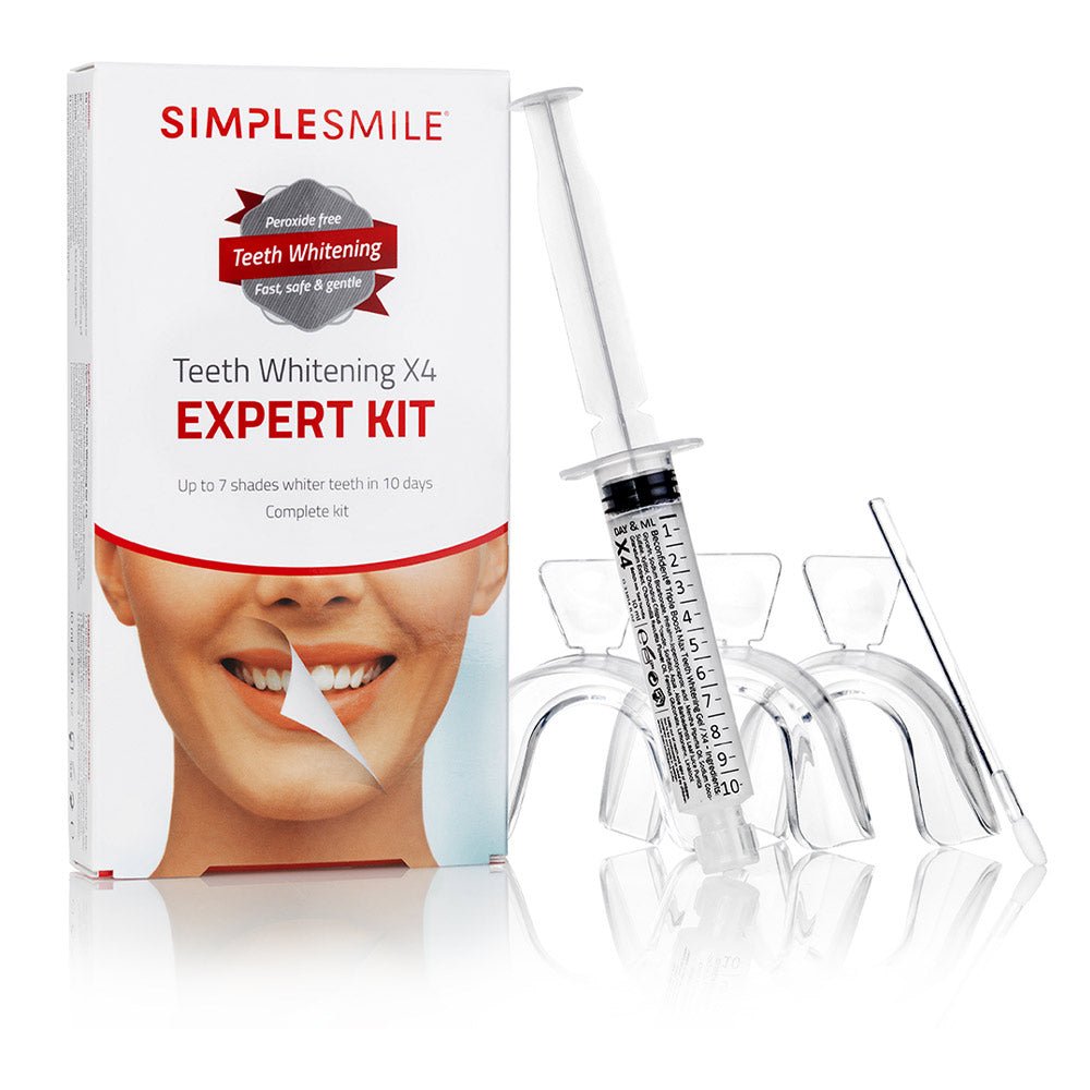 Beconfident SIMPLESMILE® teeth whitening X4 expert kit 5 u - Cosmova