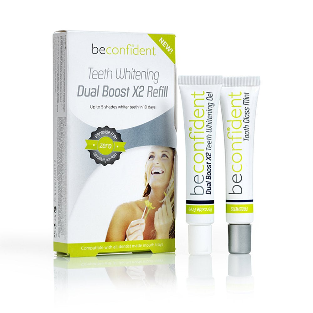 Beconfident TEETH WHITENING dual boost X2 refill 2 u - Cosmova