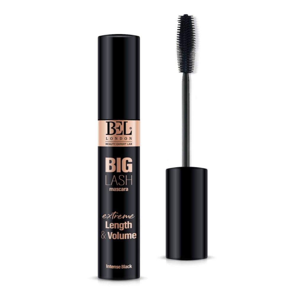 Bel London, Big Lash, Volumizzante & allungante, Mascara, Nero intenso, 13.5 ml - Cosmova