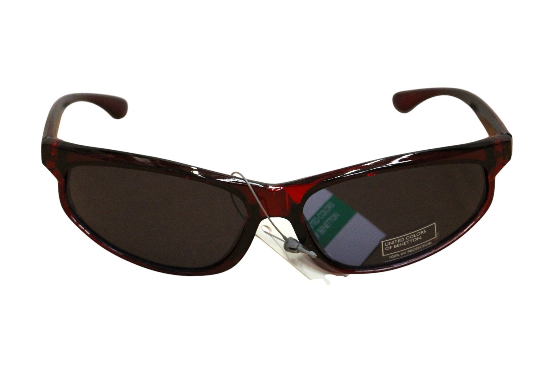 Benetton, United Colors of Benetton, Occhiali da sole, Occhio di gatto rosso, Unisex - Cosmova