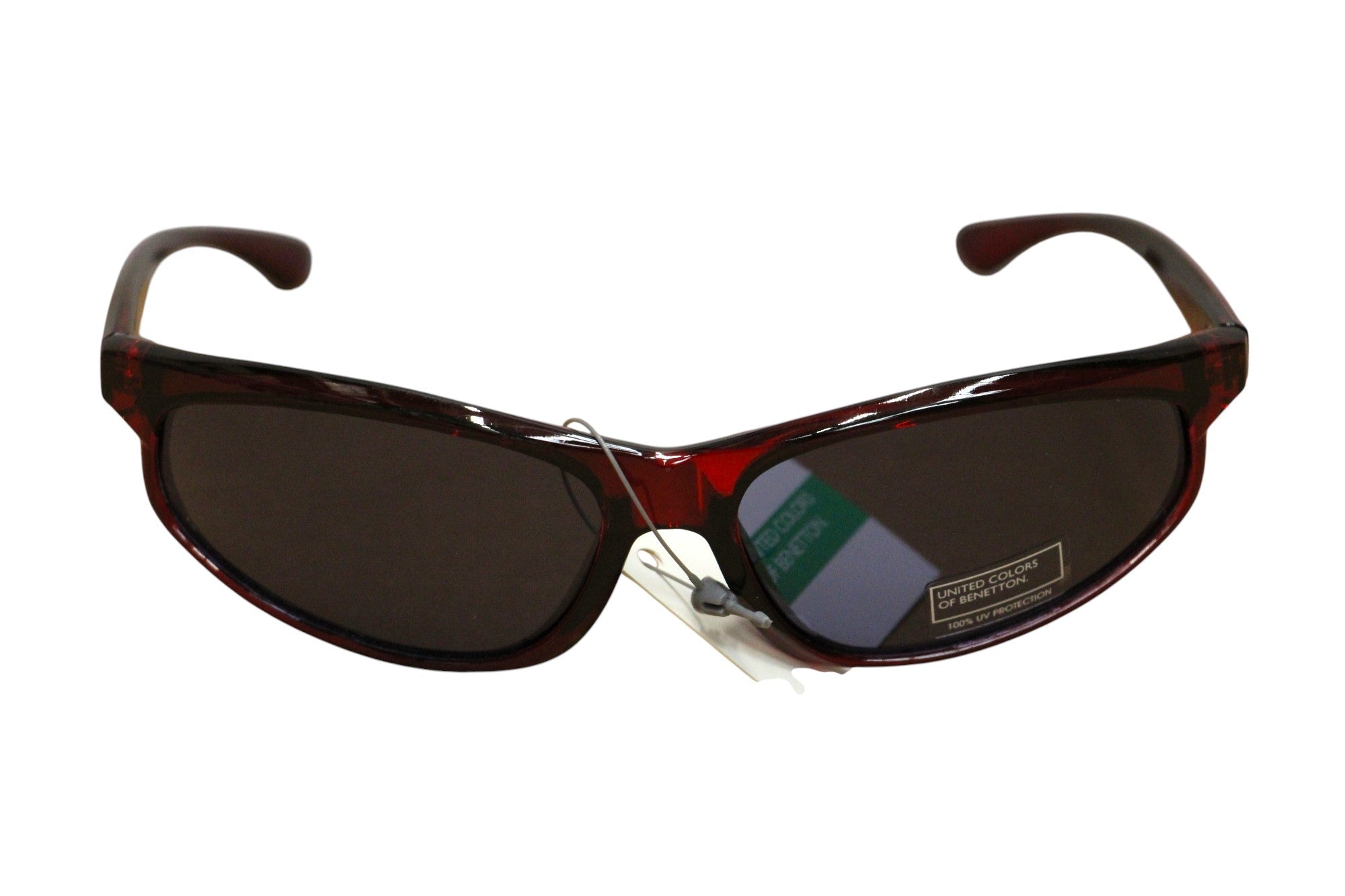 Benetton, United Colors of Benetton, Occhiali da sole, Occhio di gatto rosso, Unisex - Cosmova