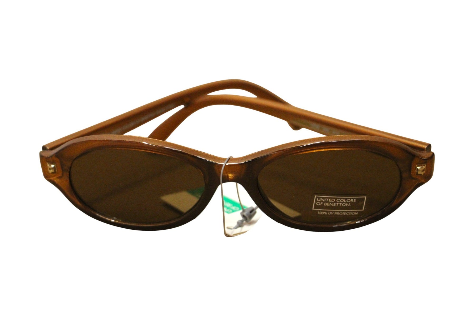Benetton, United Colors of Benetton, Occhiali da sole, Ovale in bronzo, Unisex - Cosmova