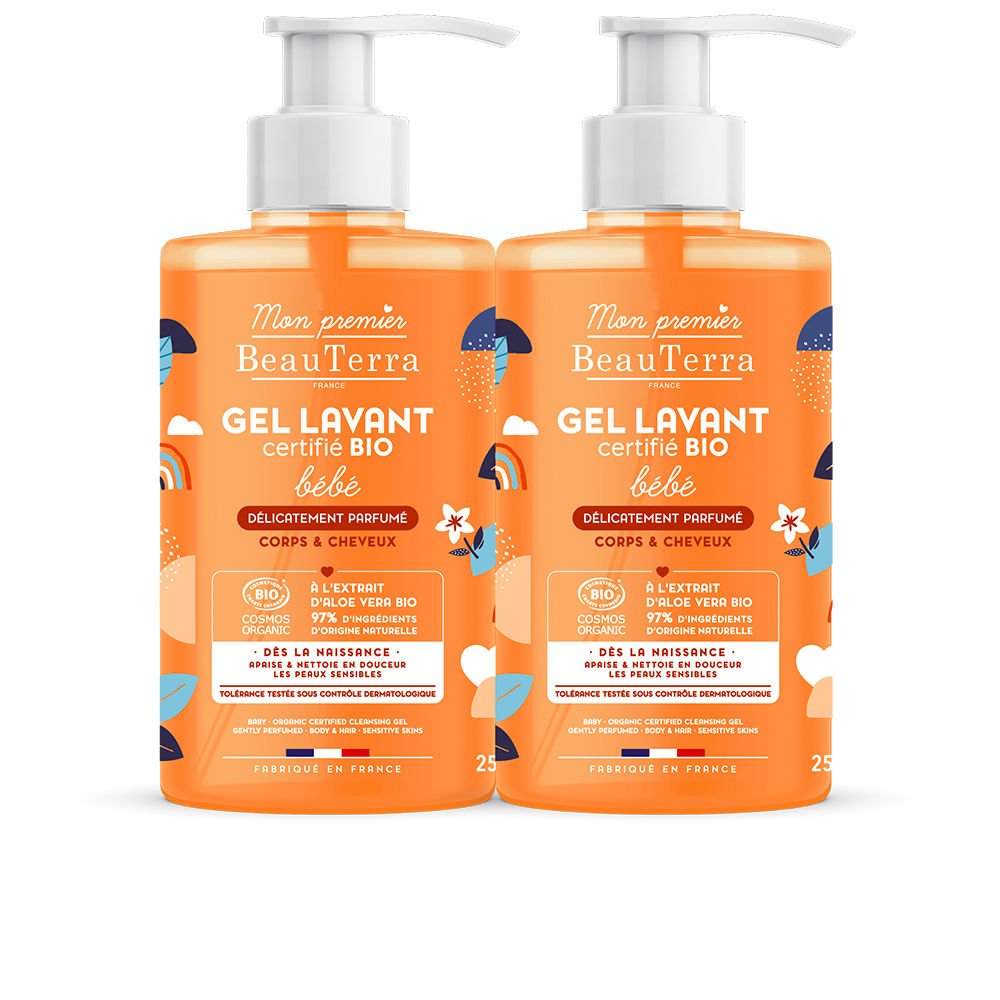 BIO BABY shower gel with perfume pack 2 x 750 ml - Cosmova