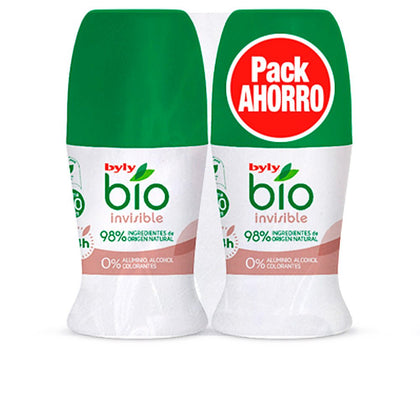 BIO NATURALE 0% INVISIBILE DEO ROLL-ON LOTE 2 x 50 ml