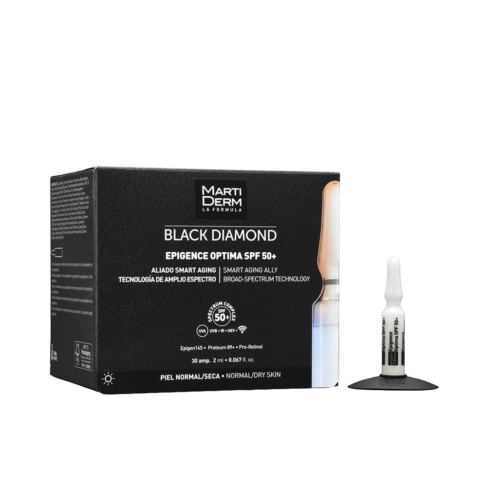 BLACK DIAMOND EPIGENCE OPTIMA ampoules for normal-dry skin SPF50+ 30 x 2 ml - Cosmova