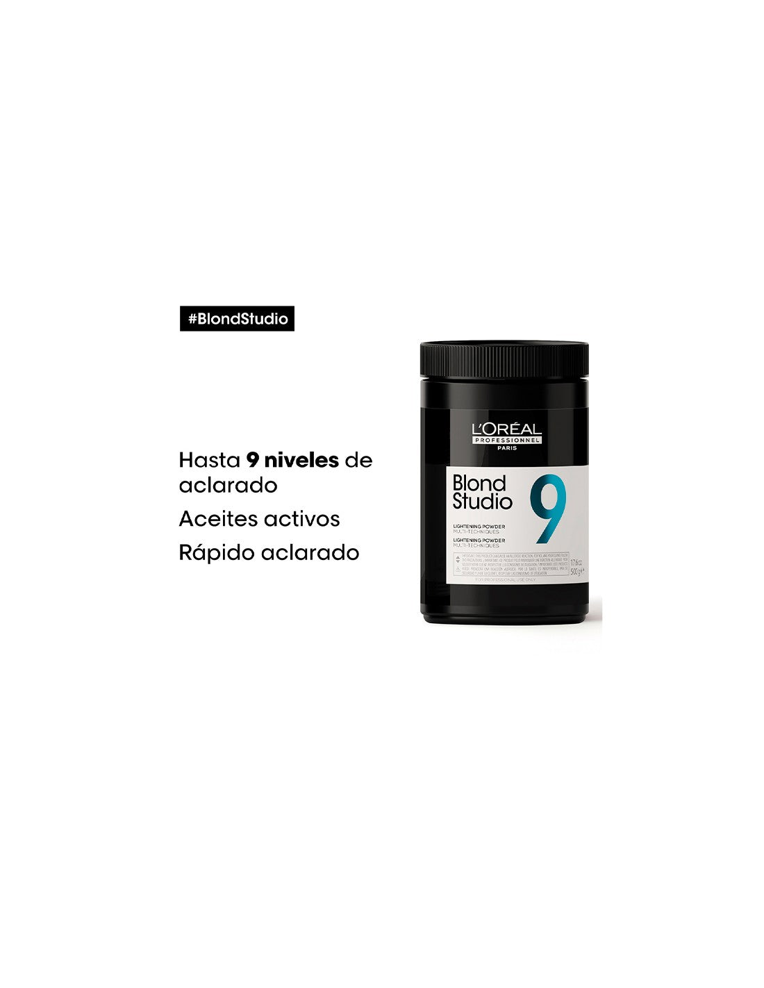 L'Oréal Professionnel Blond Studio Multi Techniques cipria 9 500 g - immagine 2