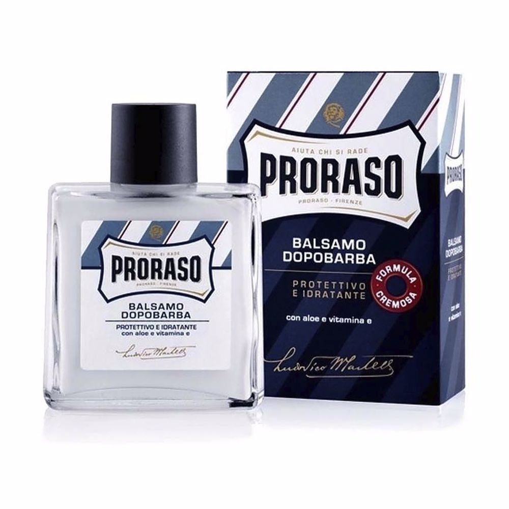 BLUE bálsamo after-shave aloe y vitamina E 100 ml - Cosmova