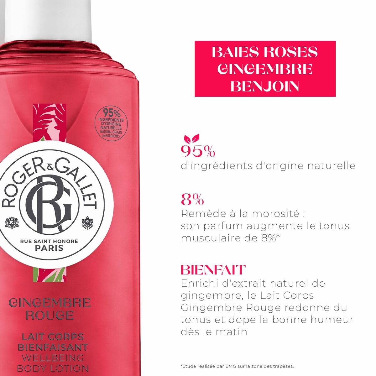 Körpercreme Roger & Gallet Gingembre Rouge 250 ml-1