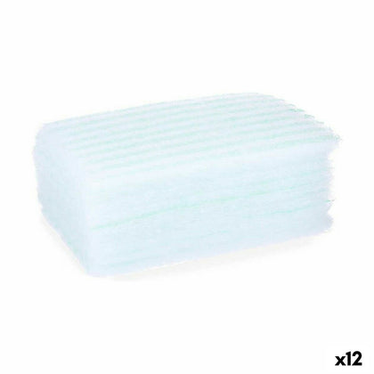 Éponge Corps Berilo 11880014 Bleu Blanc 19,5 x 12 x 1,5 cm Savon (12 Unités)