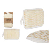 Éponge Corps Berilo B7083-6 Blanc Beige 11 x 16,5 x 3 cm (12 Utés)-1