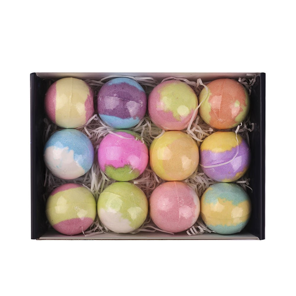 BOLAS DE BAÑO EFERVESCENTES 12 u - Cosmova