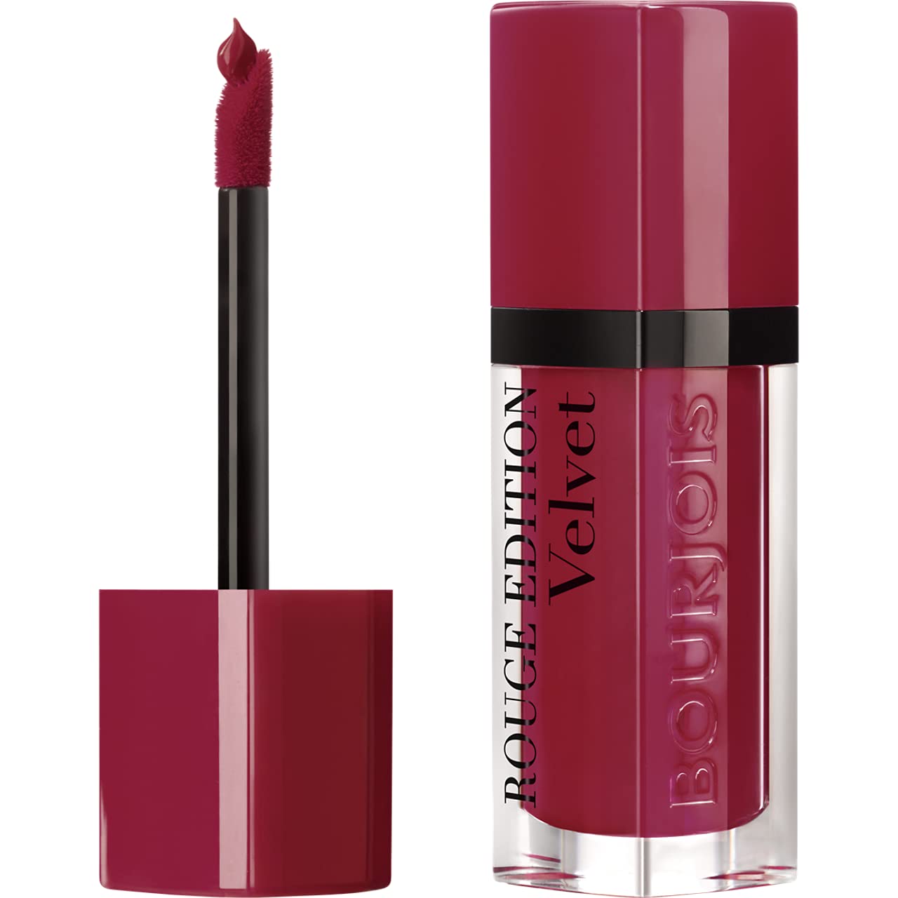 Bourjois, Rouge Edition Velvet, Dimeticone, Opaco, Rossetto liquido, 08, Grand Cru, 7.7 ml - Cosmova