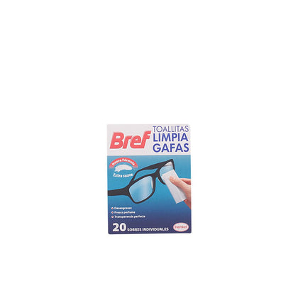BREF glasses cleaning wipes 20 units