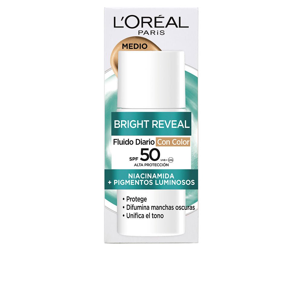 BRIGHT REVEAL NIACINAMIDA fluide quotidien SPF50 #medio 50 ml-0