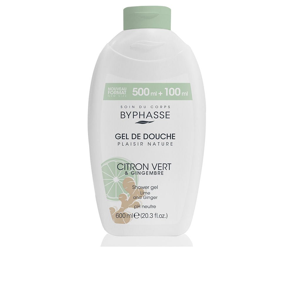 Byphasse CITRON VERT & GINGER Gel doccia 600 ml - Cosmova